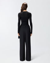 Maglia effetto annodato in misto lana -  | Pinko