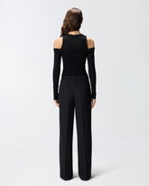 Maglia a maniche lunghe con spalle scoperte -  | Pinko