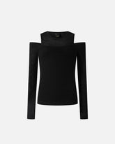 Maglia a maniche lunghe con spalle scoperte -  | Pinko