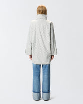 Parka con strass e borchie -  | Pinko