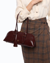 Escape Bag Horizontal large handbag in new shiny leather -  | Pinko