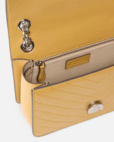 Borsa a mano piccola Mini Love Bag One Light in pelle chevron -  | Pinko