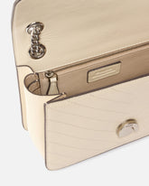 Borsa a mano piccola Mini Love Bag One Light in pelle chevron -  | Pinko