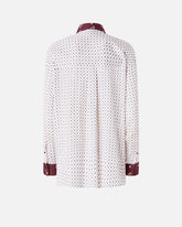 Camicia con motivo cravatteria e stampa piazzata -  | Pinko