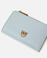 Portafoglio mini in pelle con Love Birds -  | Pinko