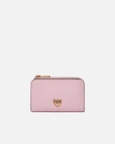 Portafoglio mini in pelle con Love Birds -  | Pinko