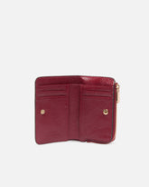 Portafoglio mini in pelle shiny con Love Birds -  | Pinko