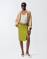 Top a canotta con righe gioiello -  | Pinko