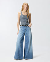 Super wide leg flared jeans -  | Pinko