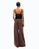 Ausgestellte Jeans mit Super Wide Leg -  | Pinko