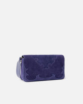 Love Bag One Slouchy medium shoulder bag in suede with inlays -  | Pinko