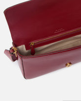 Średnia torebka na ramię Love Bag One Slouchy z międlonej skóry -  | Pinko