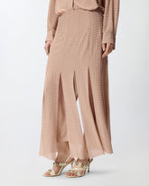 Μίντι φούστα με κρόσσια και στρρας -  | Pinko