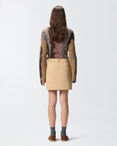 Μίνι φούστα με κουμπιά και ζώνη -  | Pinko