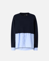 Maglione con inserto a camicia -  | Pinko