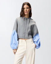 Felpa con inserto a camicia -  | Pinko