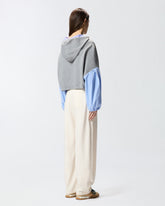 Felpa con inserto a camicia -  | Pinko