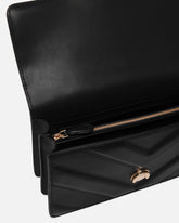 Bolso de hombro mediano Love Bag One de piel y napa chevrón con triple cadena -  | Pinko