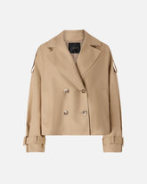 Trench corto doppiopetto -  | Pinko