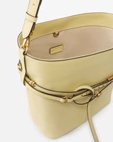 Sac porté épaule moyen Bucket Belt Bag en cuir -  | Pinko