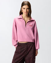 Sweatshirt with heart and Pinkotini print -  | Pinko