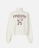 Felpa con stampa cuore e Pinkotini -  | Pinko