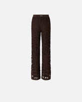 Pantaloni crochet geometrico -  | Pinko