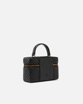 Neceser bandolera pequeño de napa con motivo de chevrón -  | Pinko