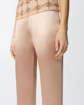 Pantalones acampanados de satén -  | Pinko