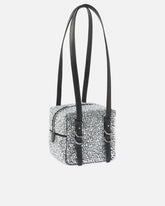Cubic Bag fully rhinestoned crossbody bag -  | Pinko