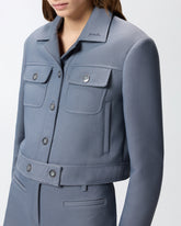 Giubbino cropped con impunture -  | Pinko