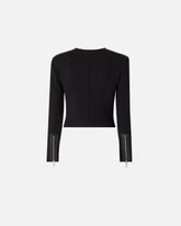 Giubbino bustier in pelle con zip -  | Pinko