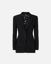 Blazer in pizzo con bottoni gioiello -  | Pinko