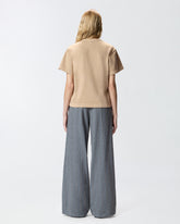 T-shirt con ricamo PINKO distressed -  | Pinko