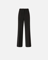 Pantaloni in tela con piega stirata -  | Pinko