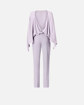 Combinaison-pantalon dos nu avec collier bijou -  | Pinko