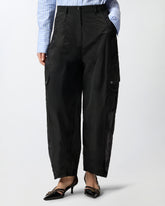 Pantaloni workwear con inserti trasparenti -  | Pinko