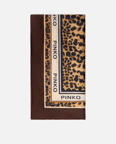 Foulard con stampa leopardata -  | Pinko