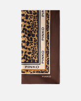 Foulard con stampa leopardata -  | Pinko