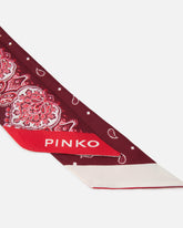 Foulard sottile con stampa paisley floreale -  | Pinko