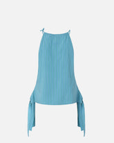 Top a righe con spalline sottili e fiocchi -  | Pinko