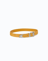 Cintura in suede con dettagli texani 3 cm -  | Pinko