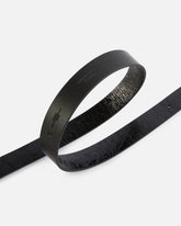 Gürtel aus glänzendem Leder mit Abschlusselementen aus Metall 3 cm -  | Pinko