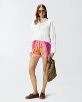 Shorts pareo con logo Love Birds -  | Pinko