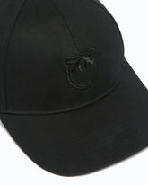 Schildkappe mit Logo Love Birds - Schwarz | Pinko