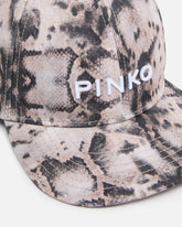 Cappellino con visiera e stampa snake -  | Pinko