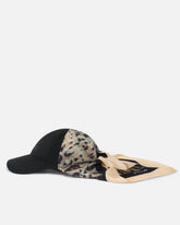 Cappello baseball con foulard animalier -  | Pinko