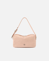 Borsa bauletto a tracolla media in pelle stampa coccodrillo -  | Pinko