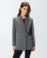 Buttonless jacket with belt -  | Pinko