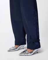 Pantaloni loose fit con cintura -  | Pinko